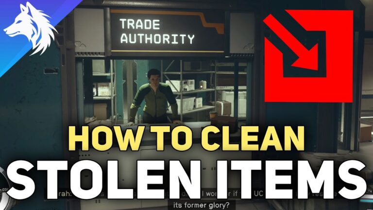 How to Clean Stolen Items Starfield