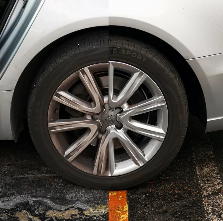 How to Clean Black Rims