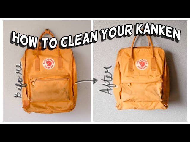 How to Clean Fjallraven Kanken