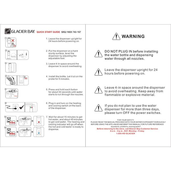 How to Clean Glacier Bay Water Dispenser